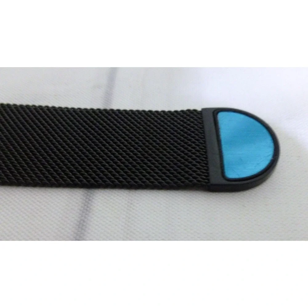 Milanese Loop Mesh Band Strap for Apple Watch 38mm ~ Black ~ New